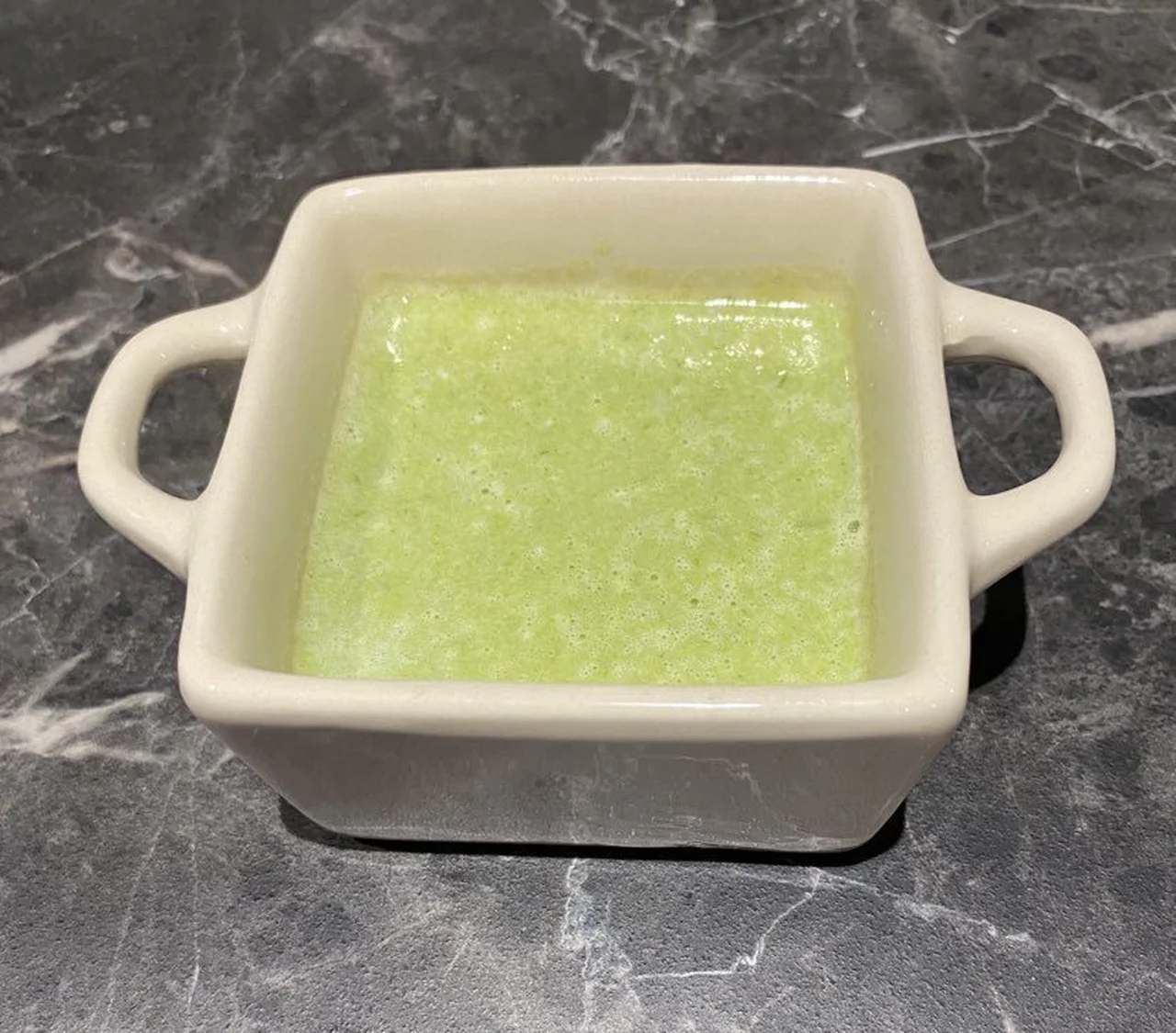 Lait de vert de poireaux