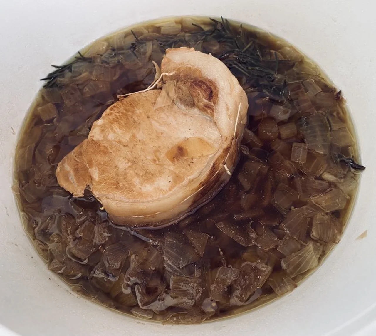 Rôti de porc à la bière
