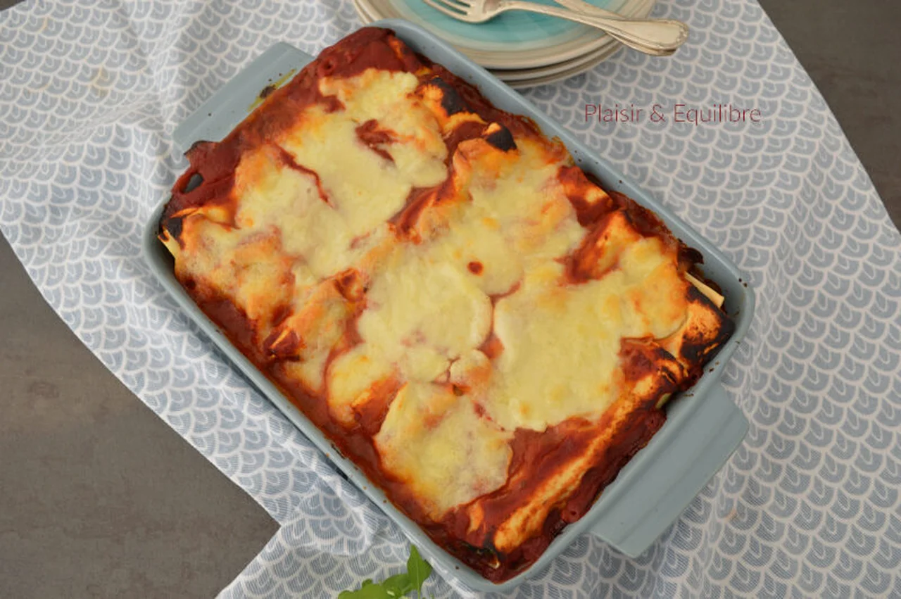 Cannelloni à la brousse et aux épinards
