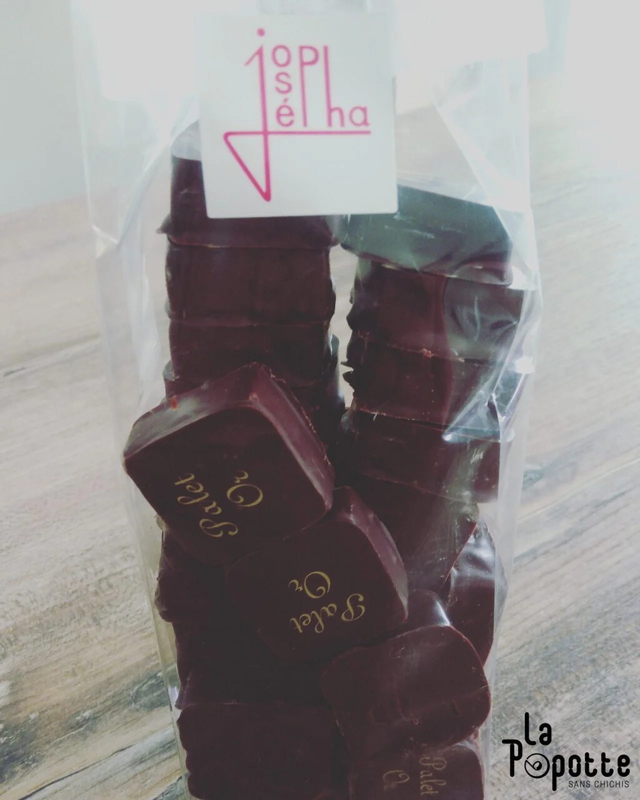 Bonbons chocolat vanille