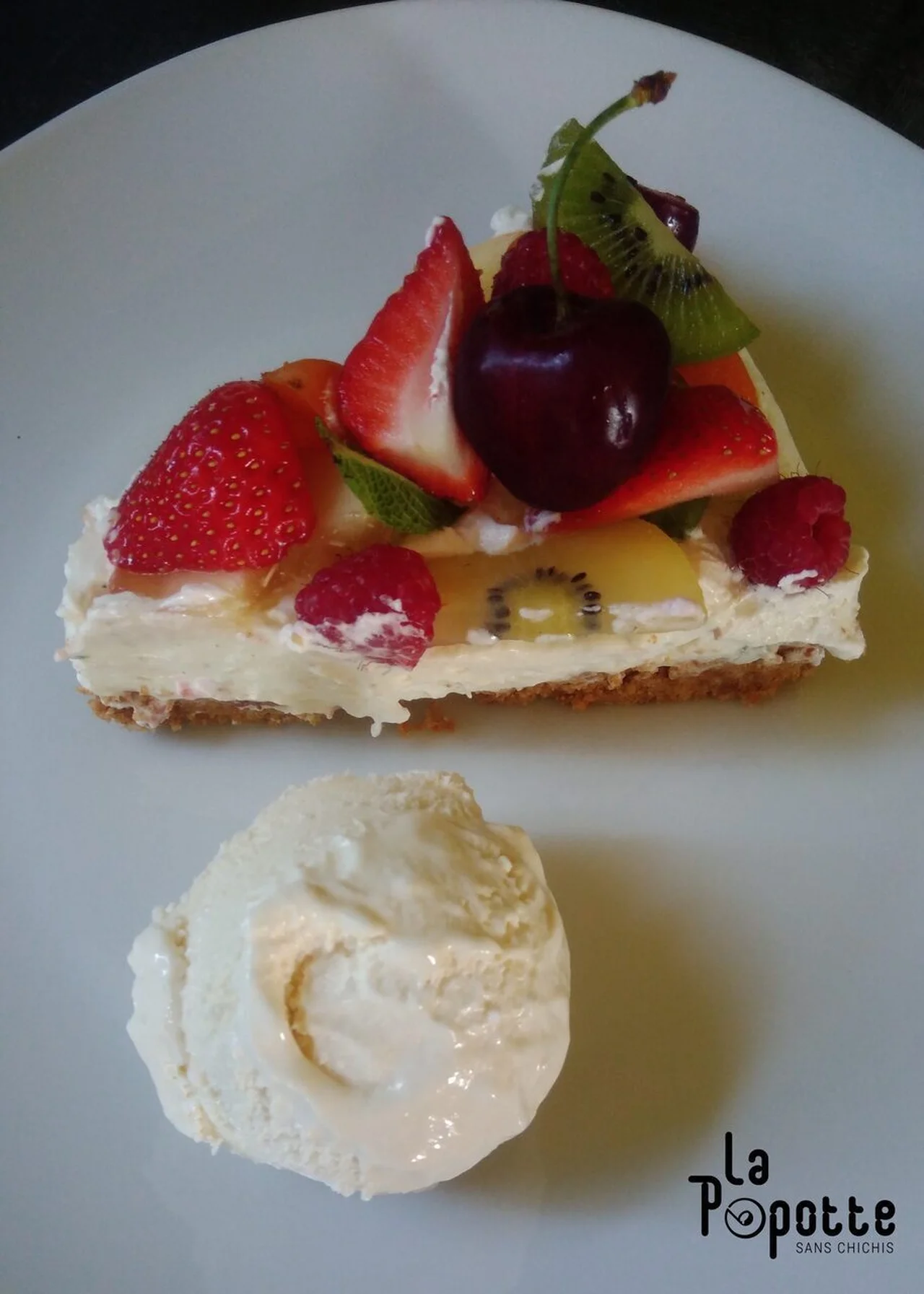 Glace au yaourt