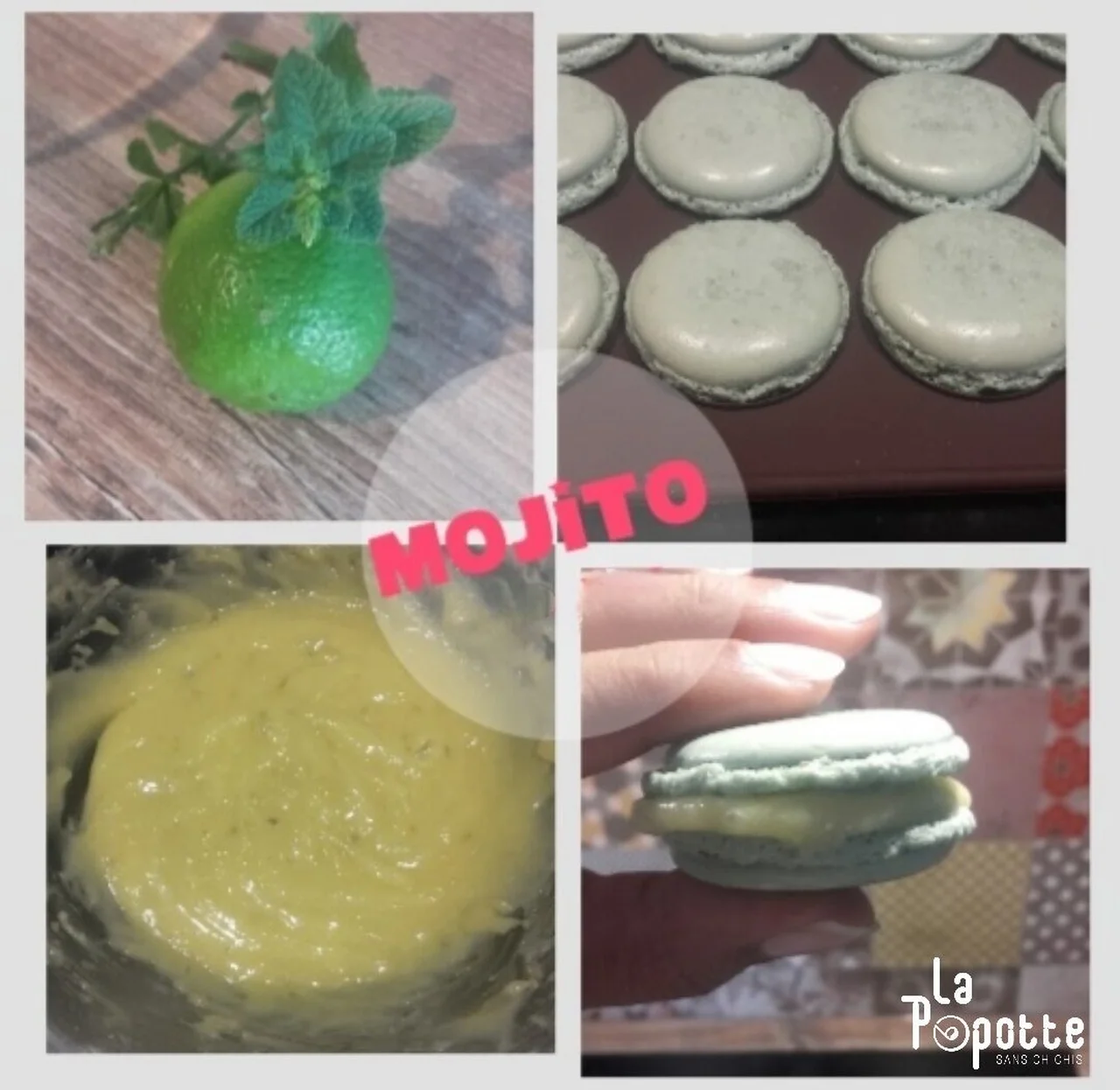 Macarons Mojito