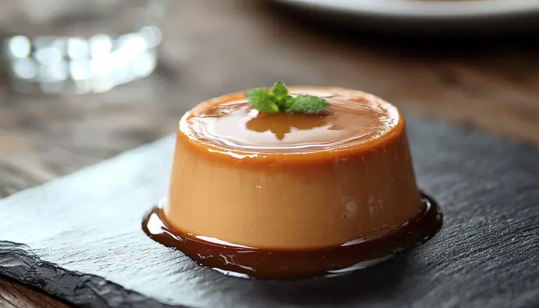 Crème caramel à l'ancienne façon grand-mère
