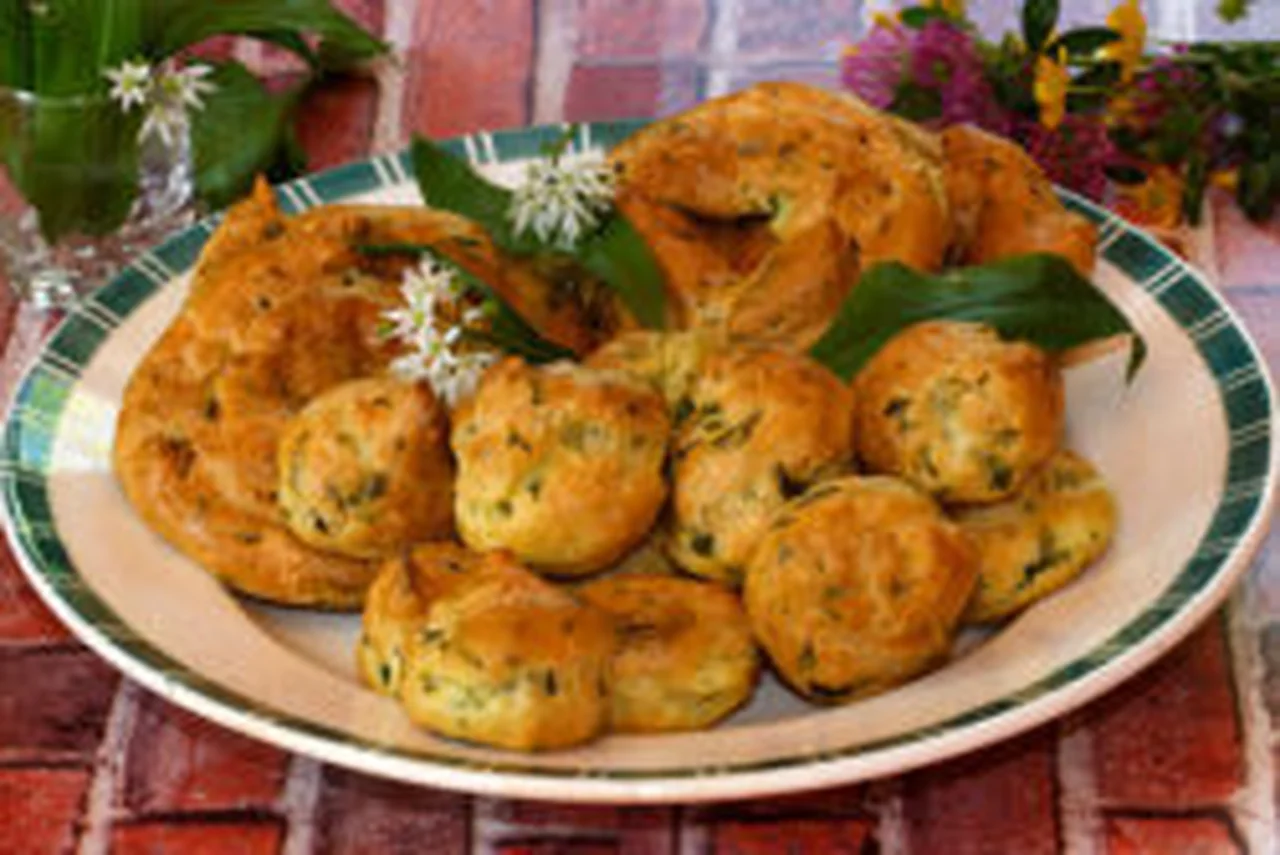 Gougères à l'ail des ours