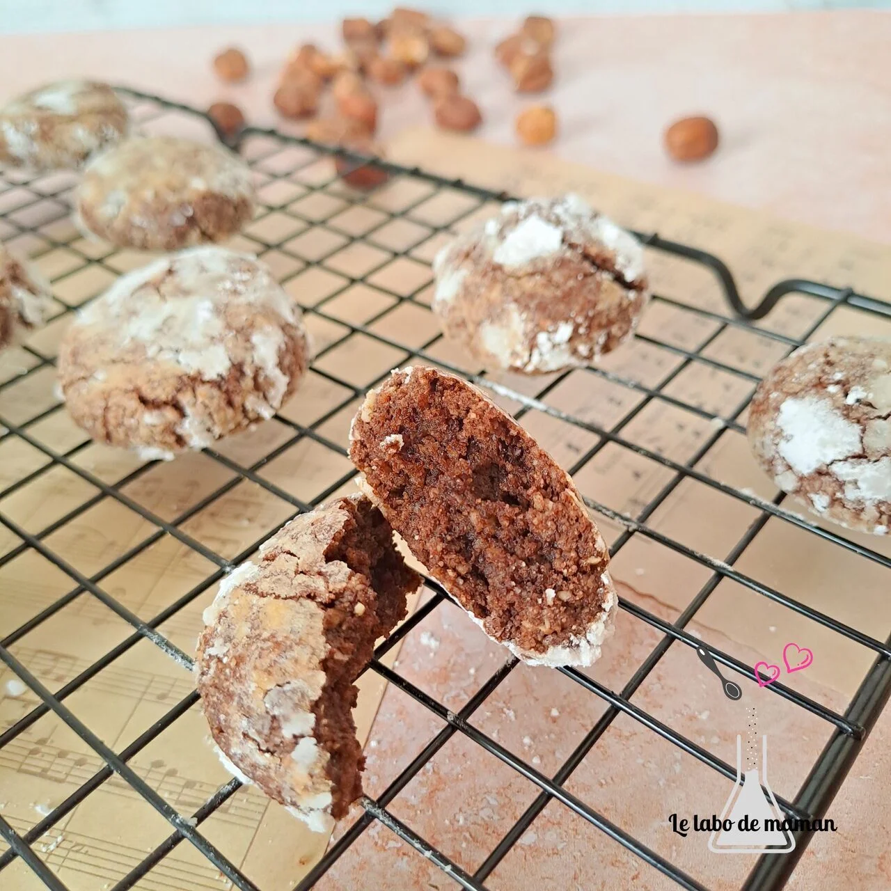 Biscuits moelleux à la pâte à tartiner