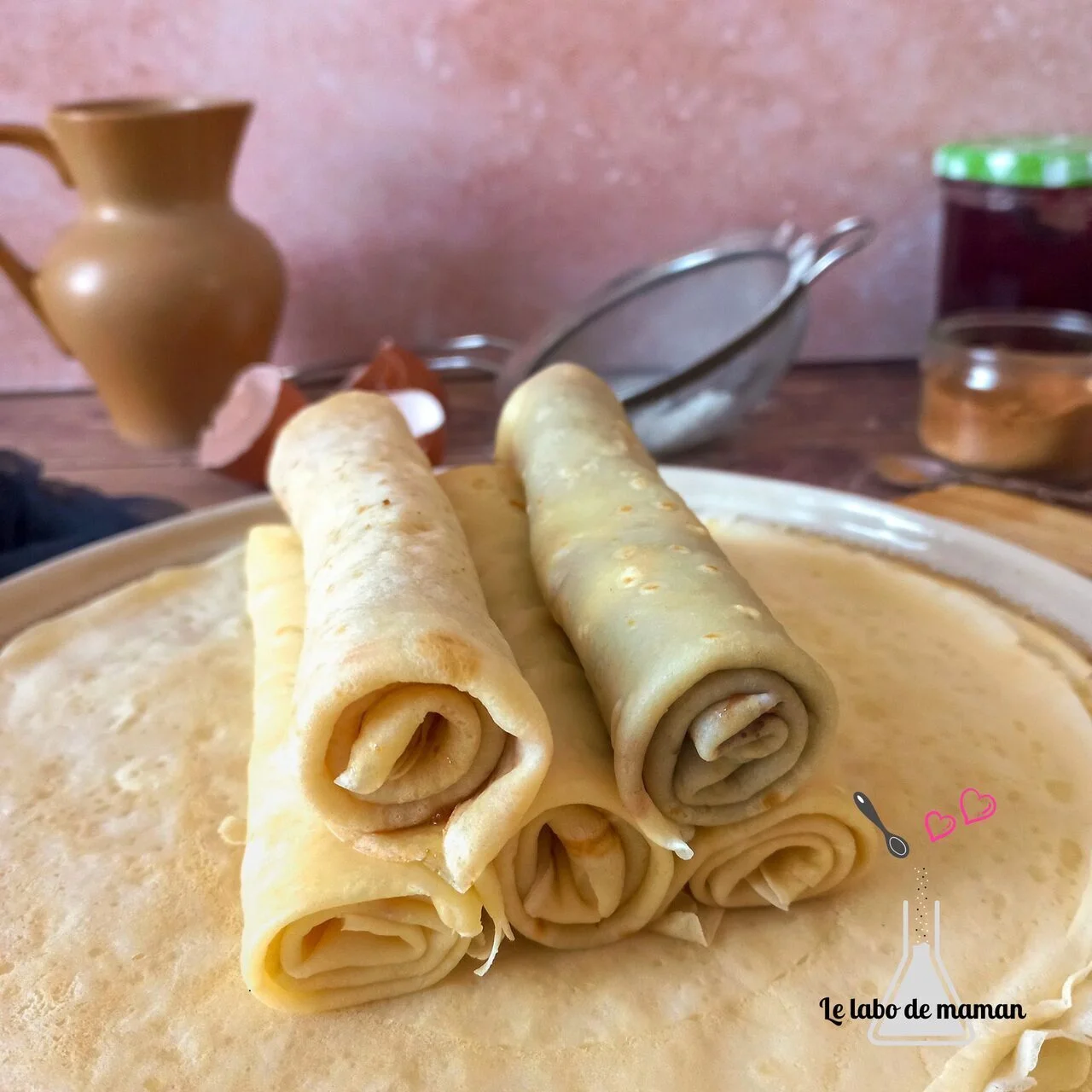 Crêpes moelleuses et faciles