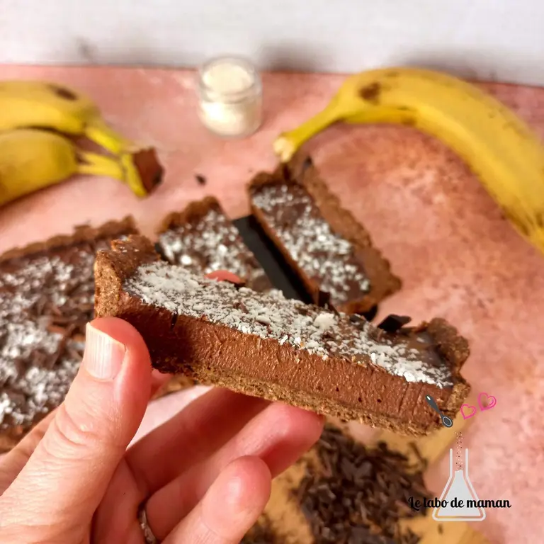 Tarte au chocolat IG bas facile