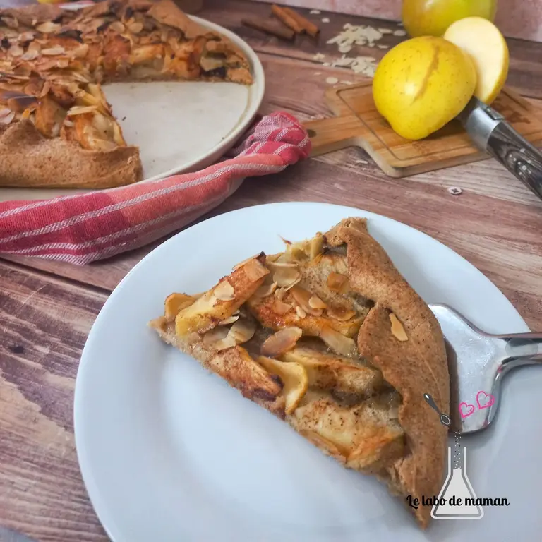 Tarte rustique aux pommes