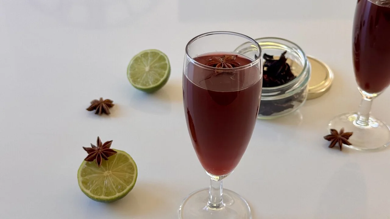 Bissap aux épices de Noël