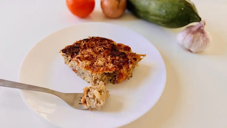 Gratin de papaye verte
