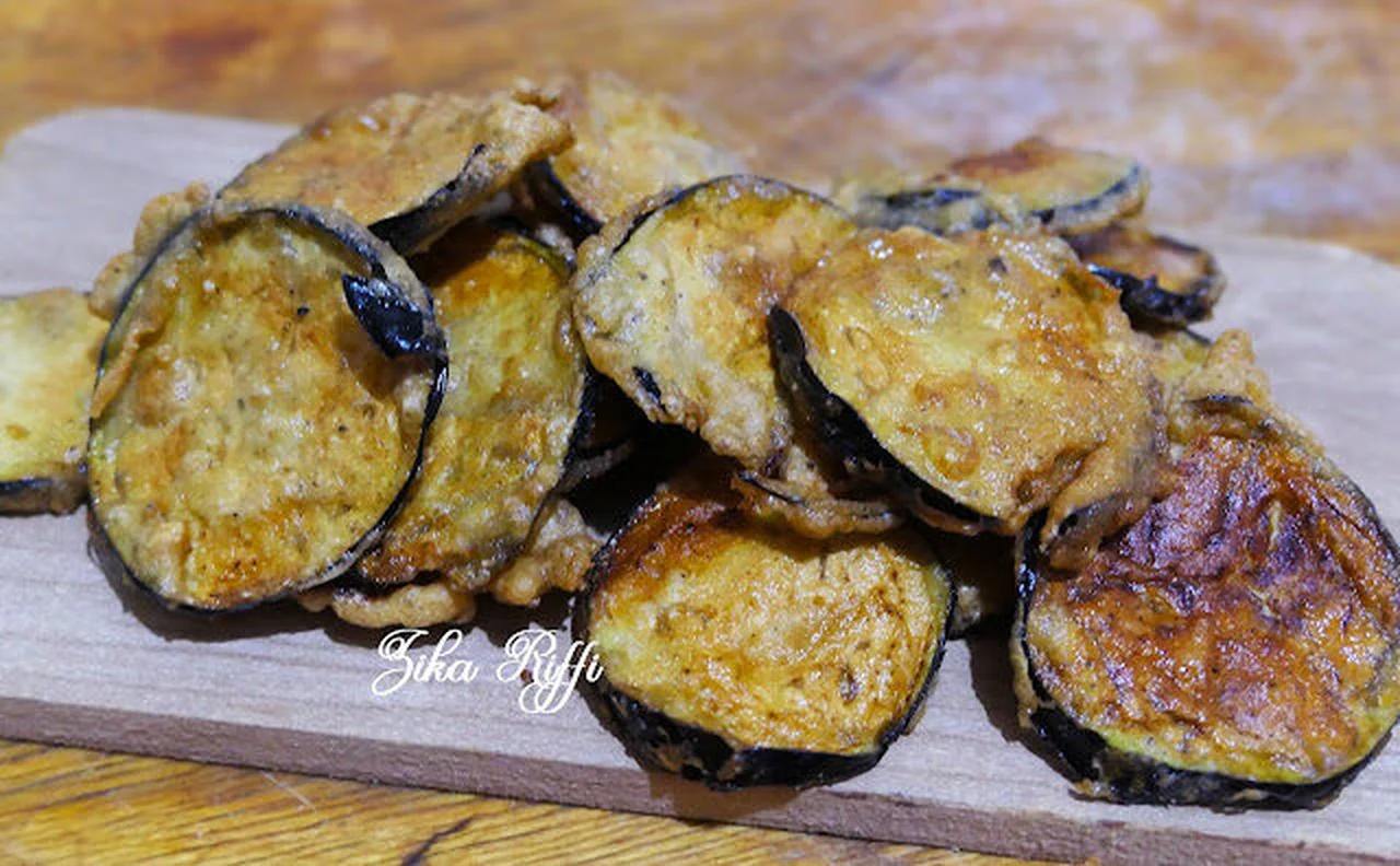 Beignets d'aubergines au parmesan
