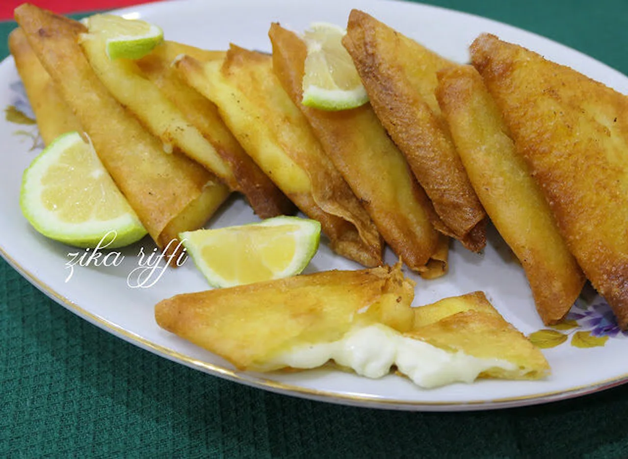 Boureks triangles au fromage