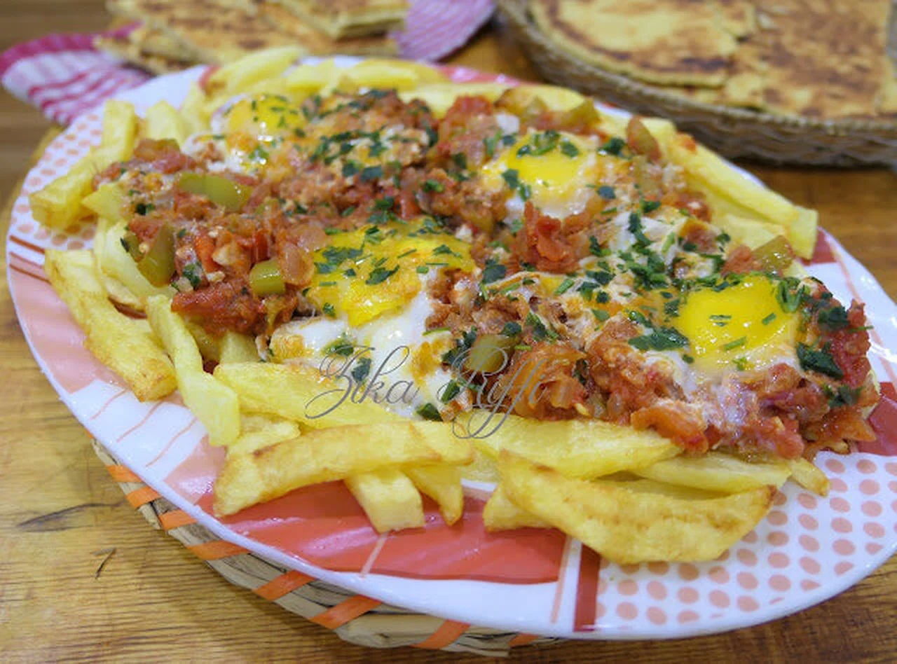 Chakchouka aux frites