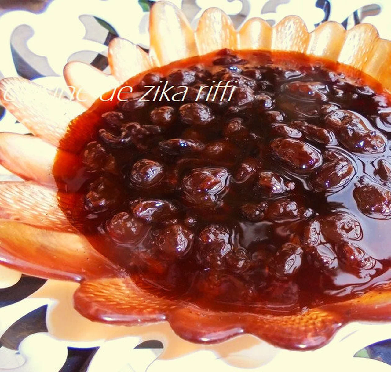Confiture de cerises à la fève tonka