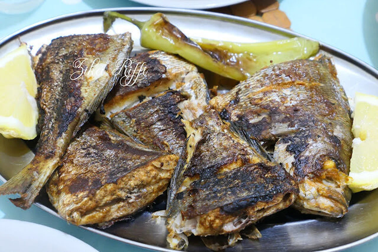 Dorades marinées grillées