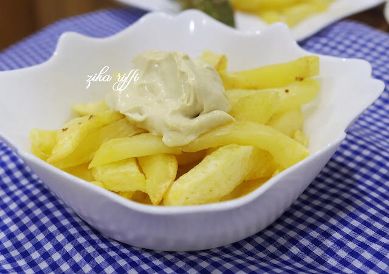 Frites mayonnaise comme au fast food