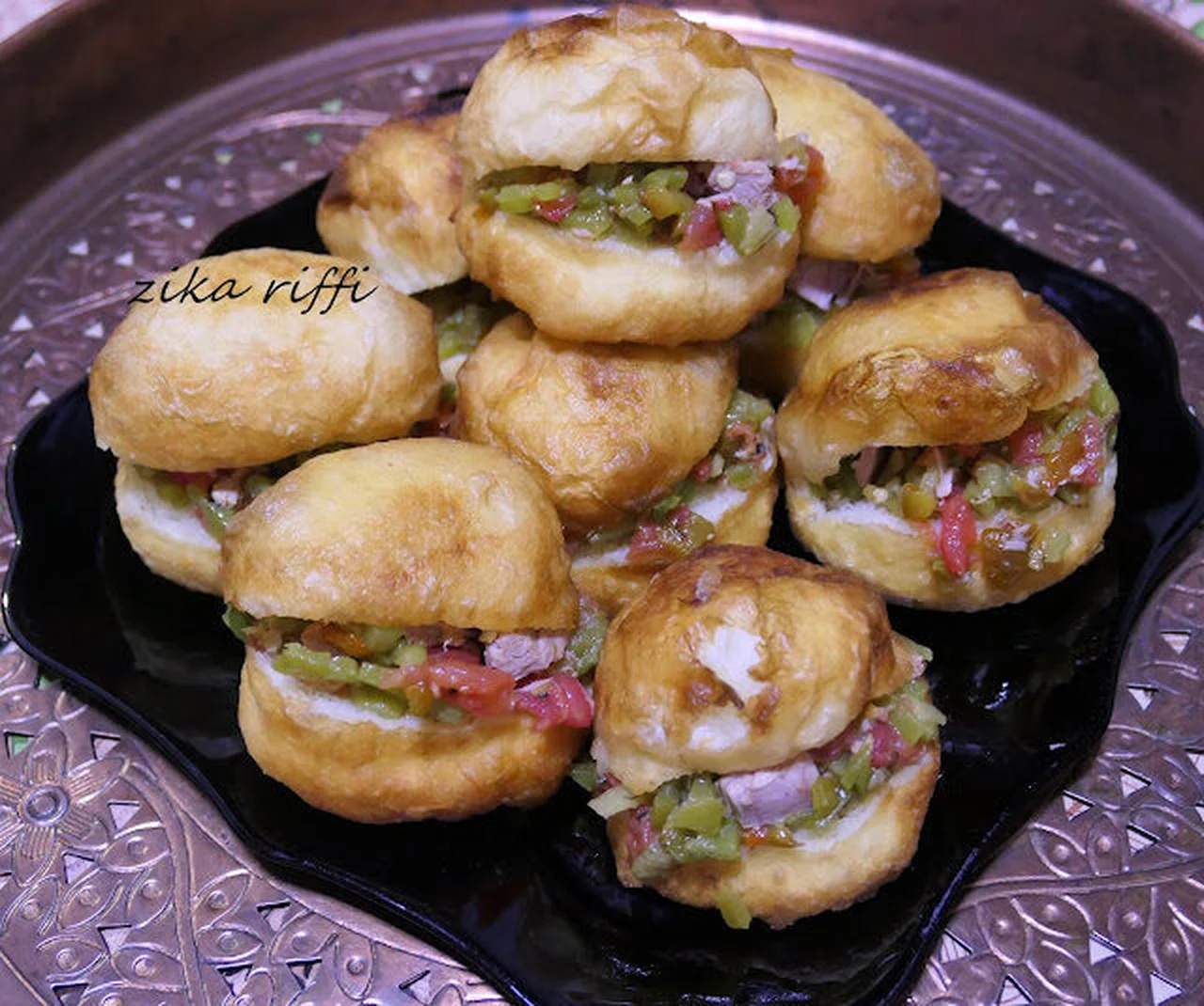Petits pains frits façon beignets express