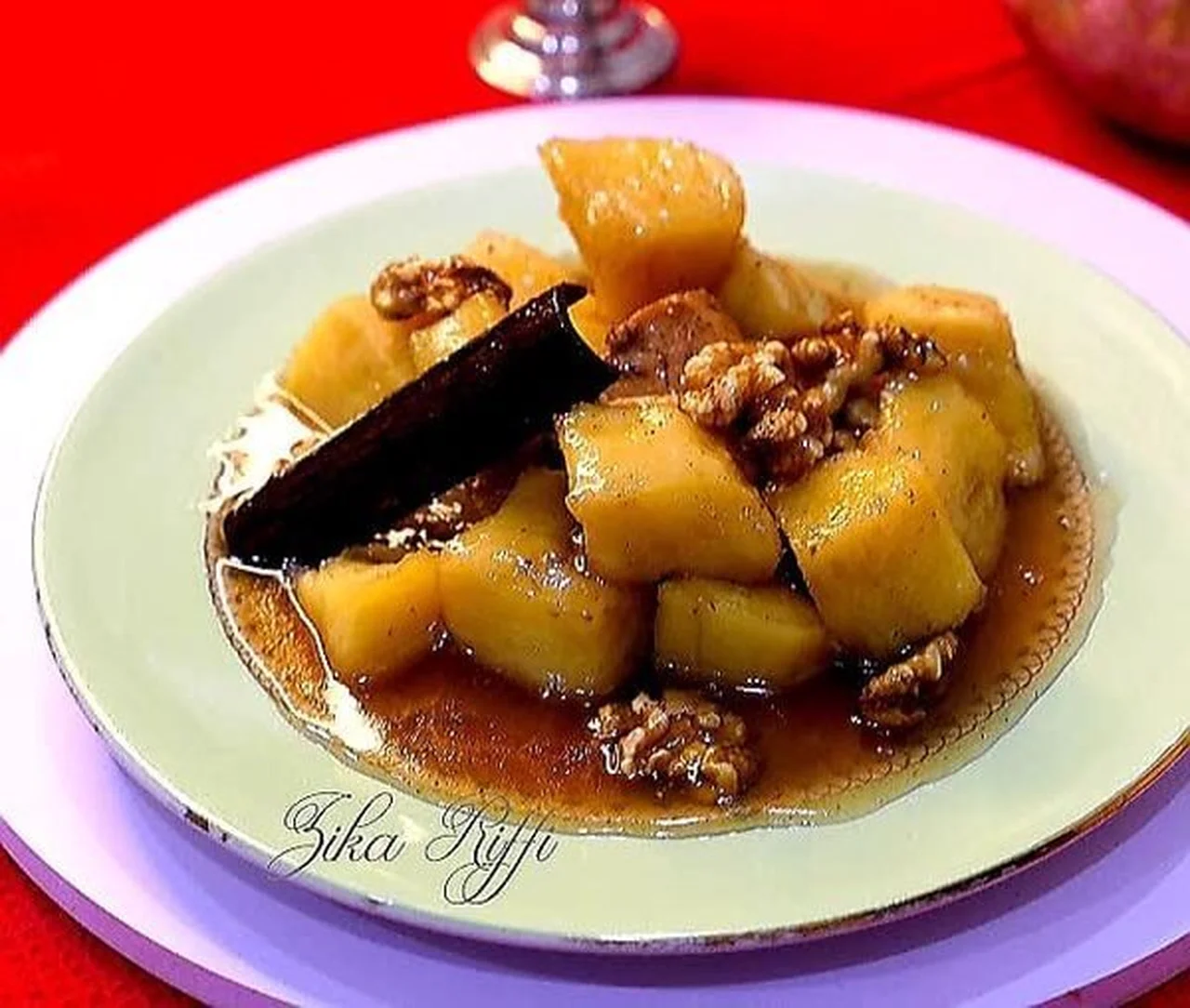 Patates douces au veau de lait, sucré-salé