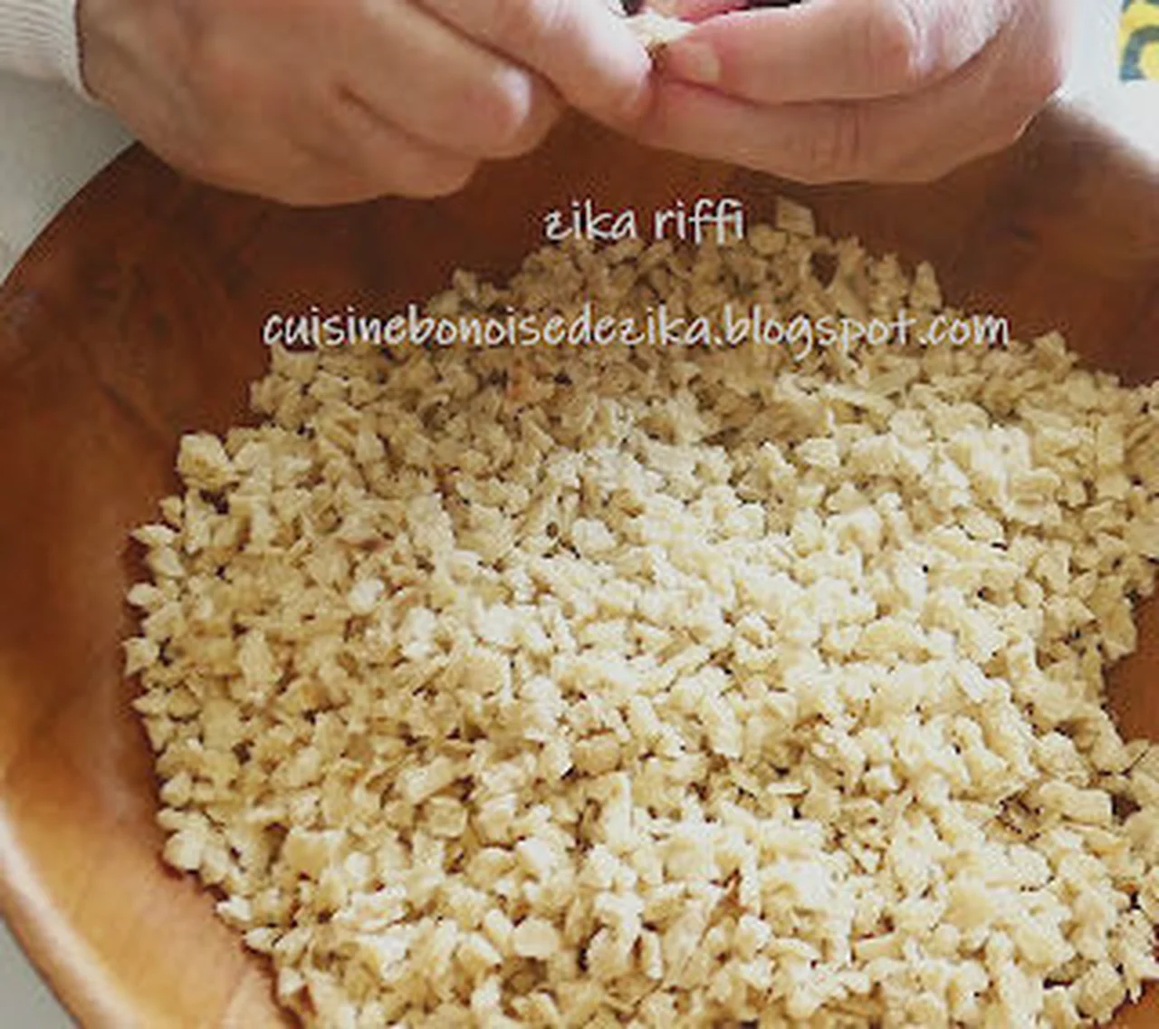 Galette de chakhchoukha (kesra émiettée)