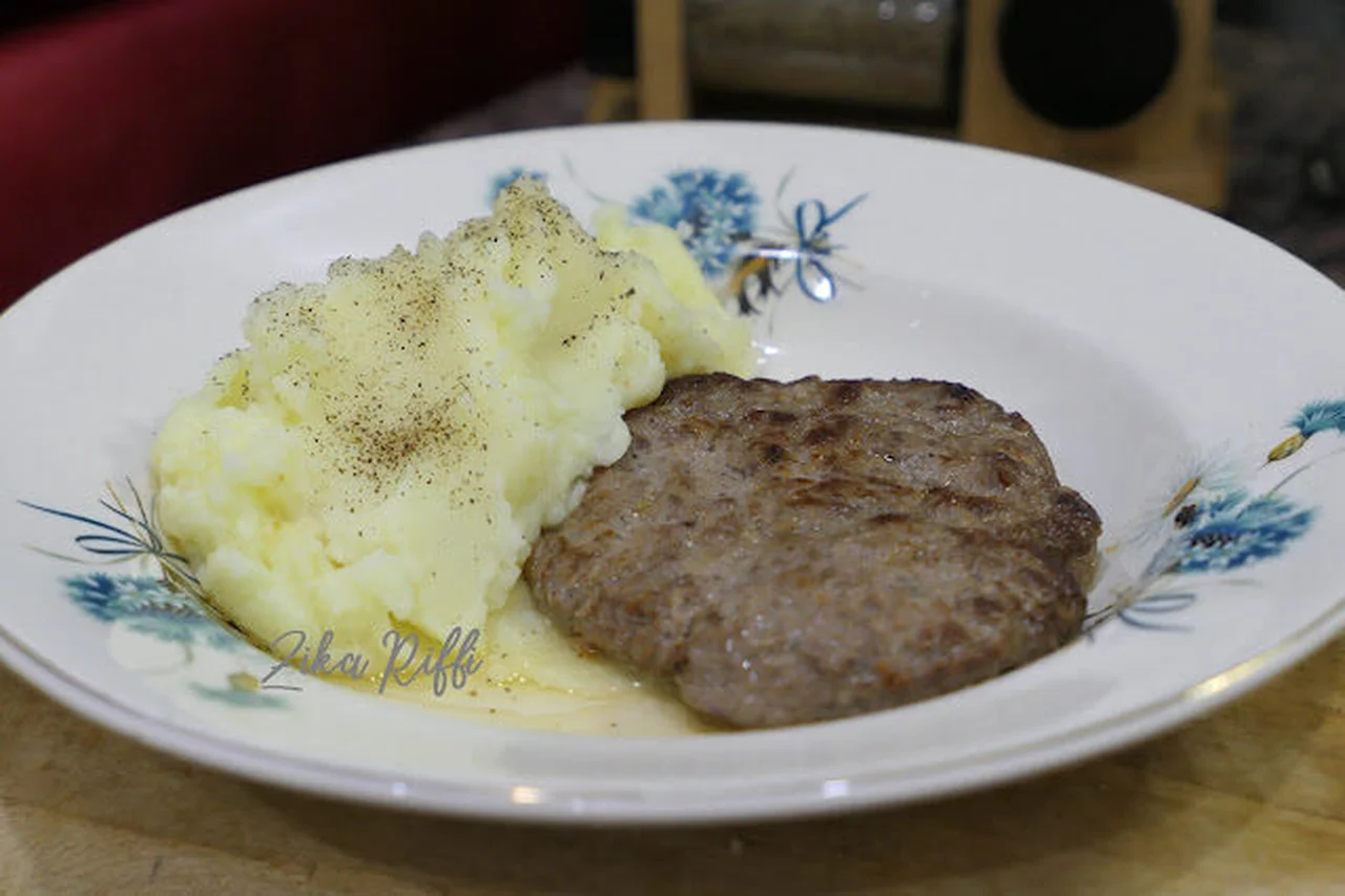 Purée de pomme de terre à l'ancienne au parmesan