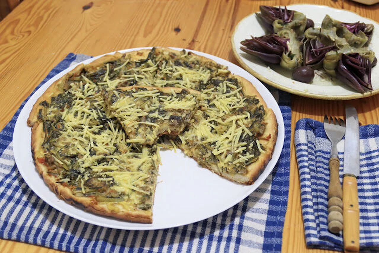 Quiche viande hachée et épinards