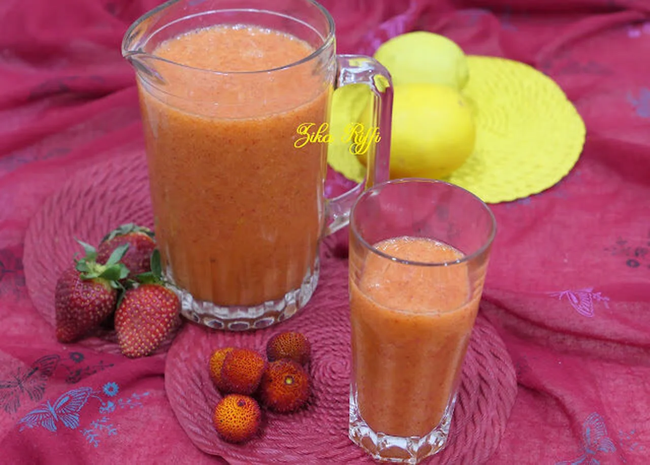 Smoothie à l'arbouse