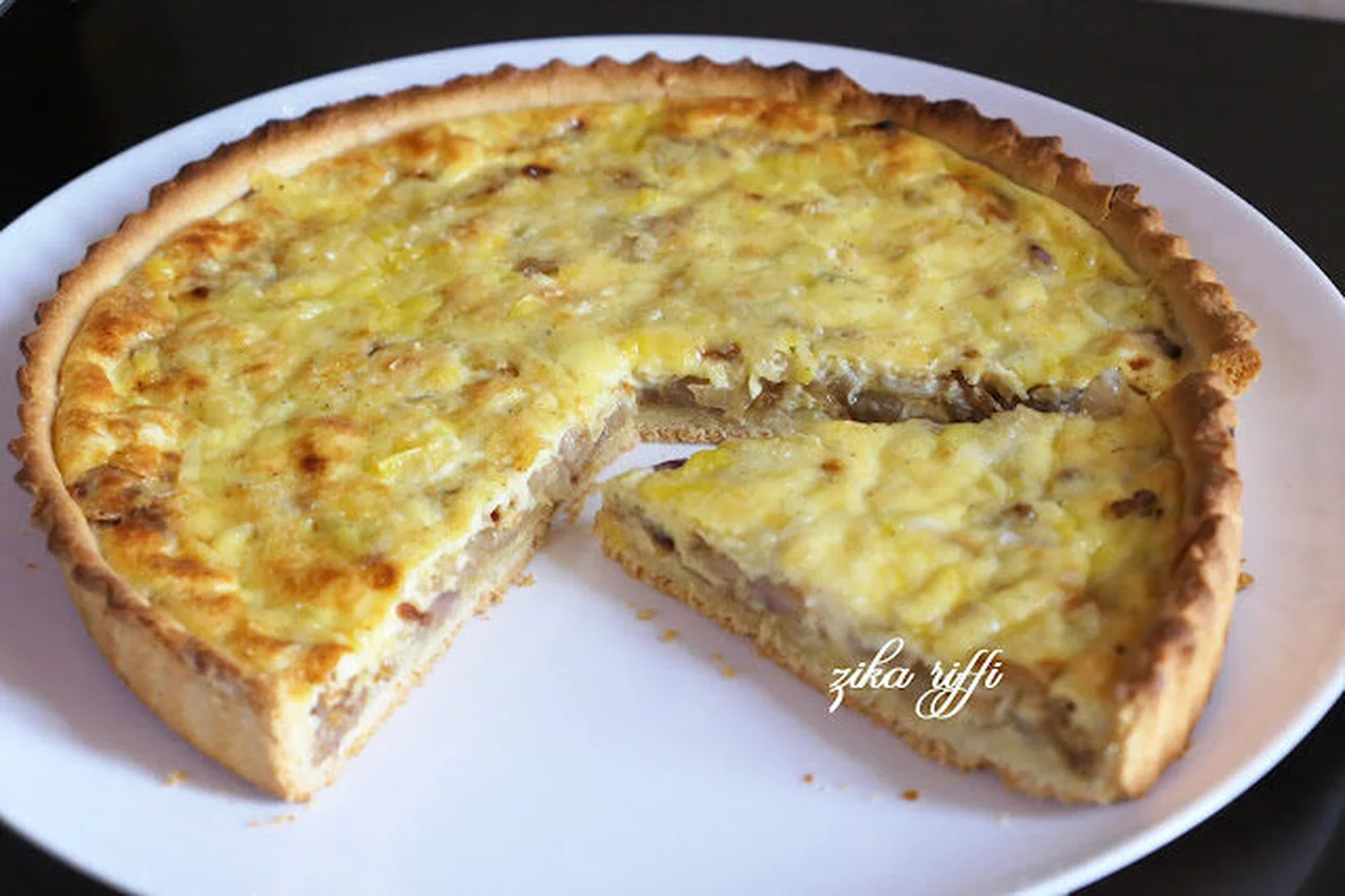 Tarte aux oignons