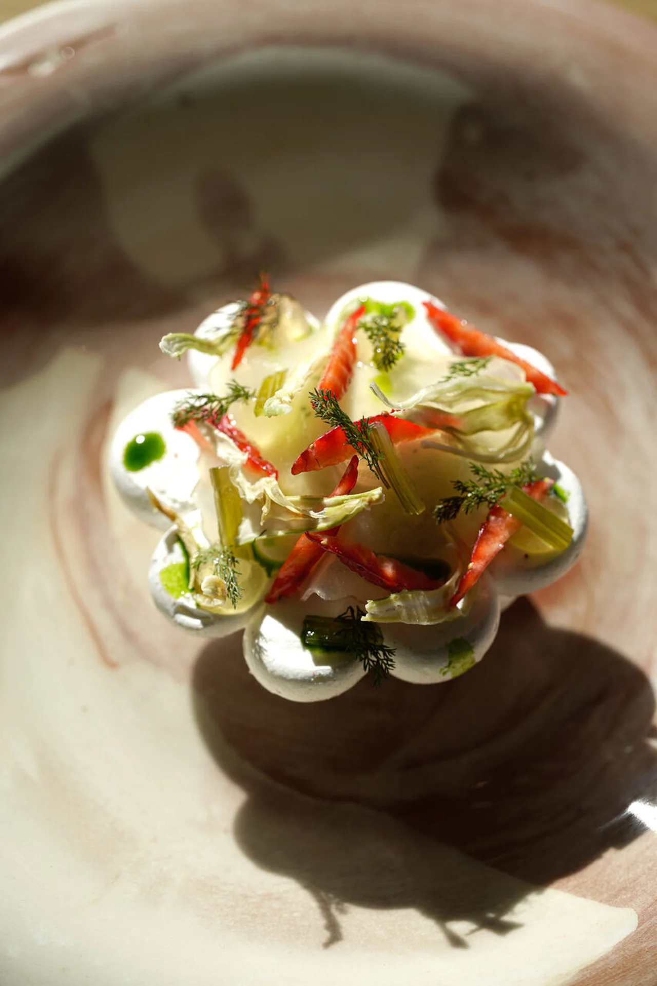 Fraises, anis, pastis et fenouil