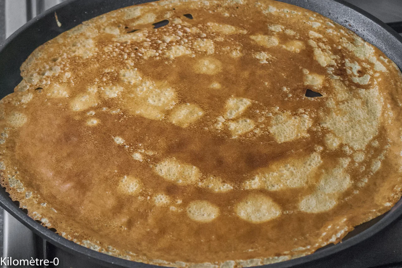 Crêpes salées à la farine de petit épeautre