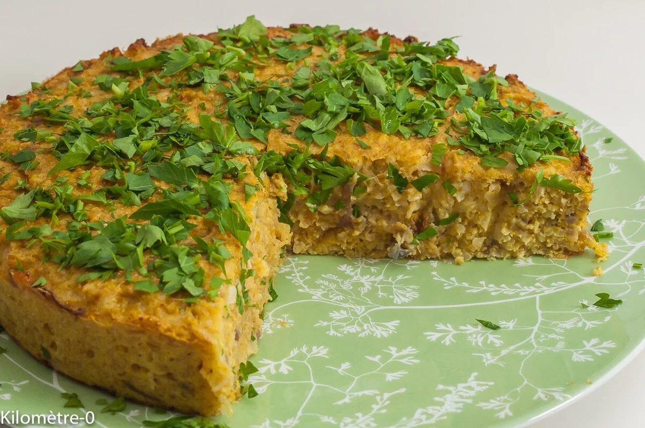 Gâteau de chou-fleur