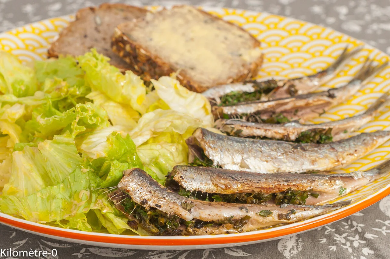 Sardines farcies aux fines herbes