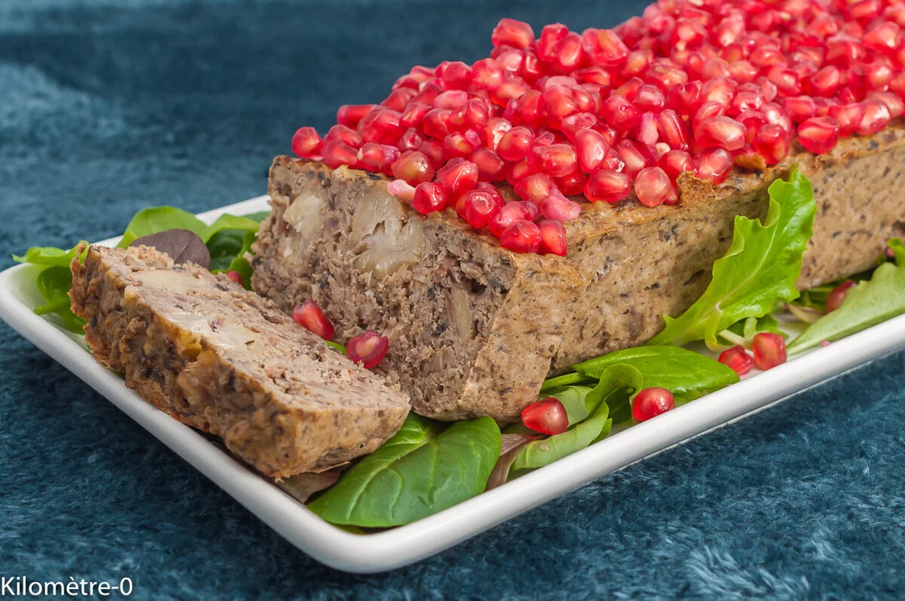 Terrine facile aux cèpes et aux châtaignes