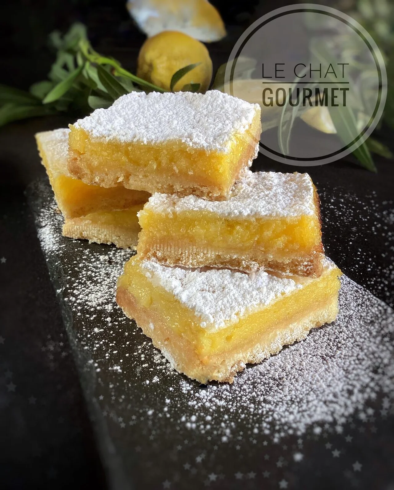 Carrés au citron