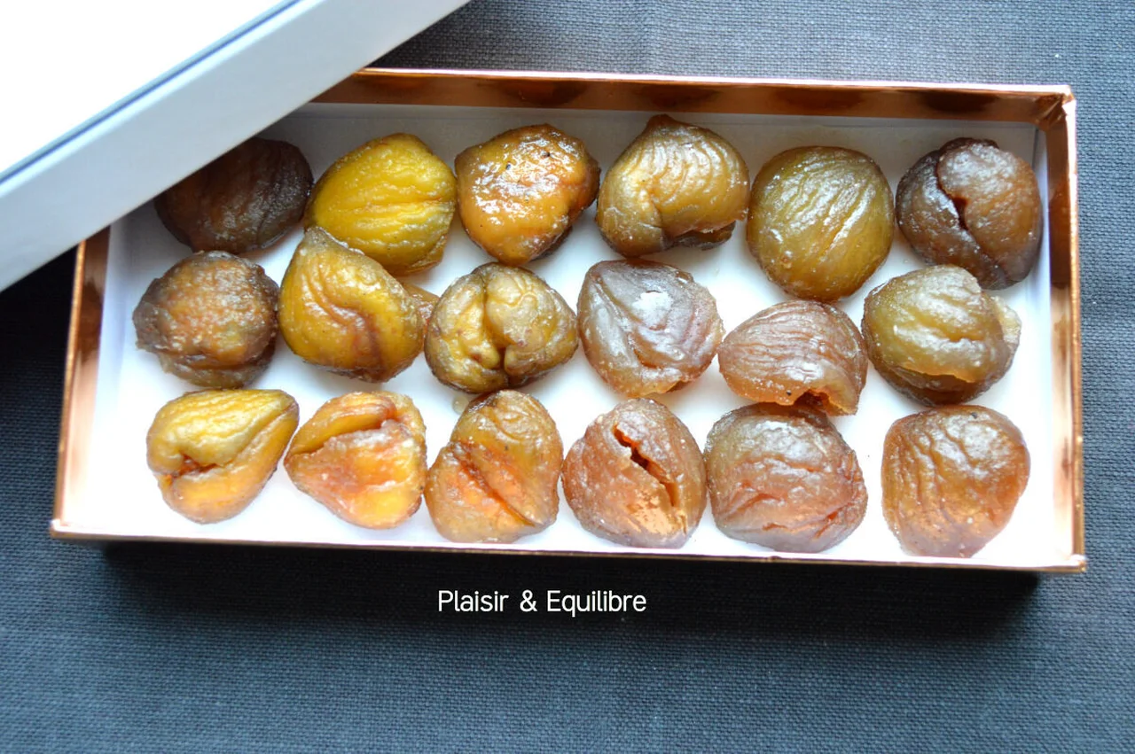 Marrons glacés maison