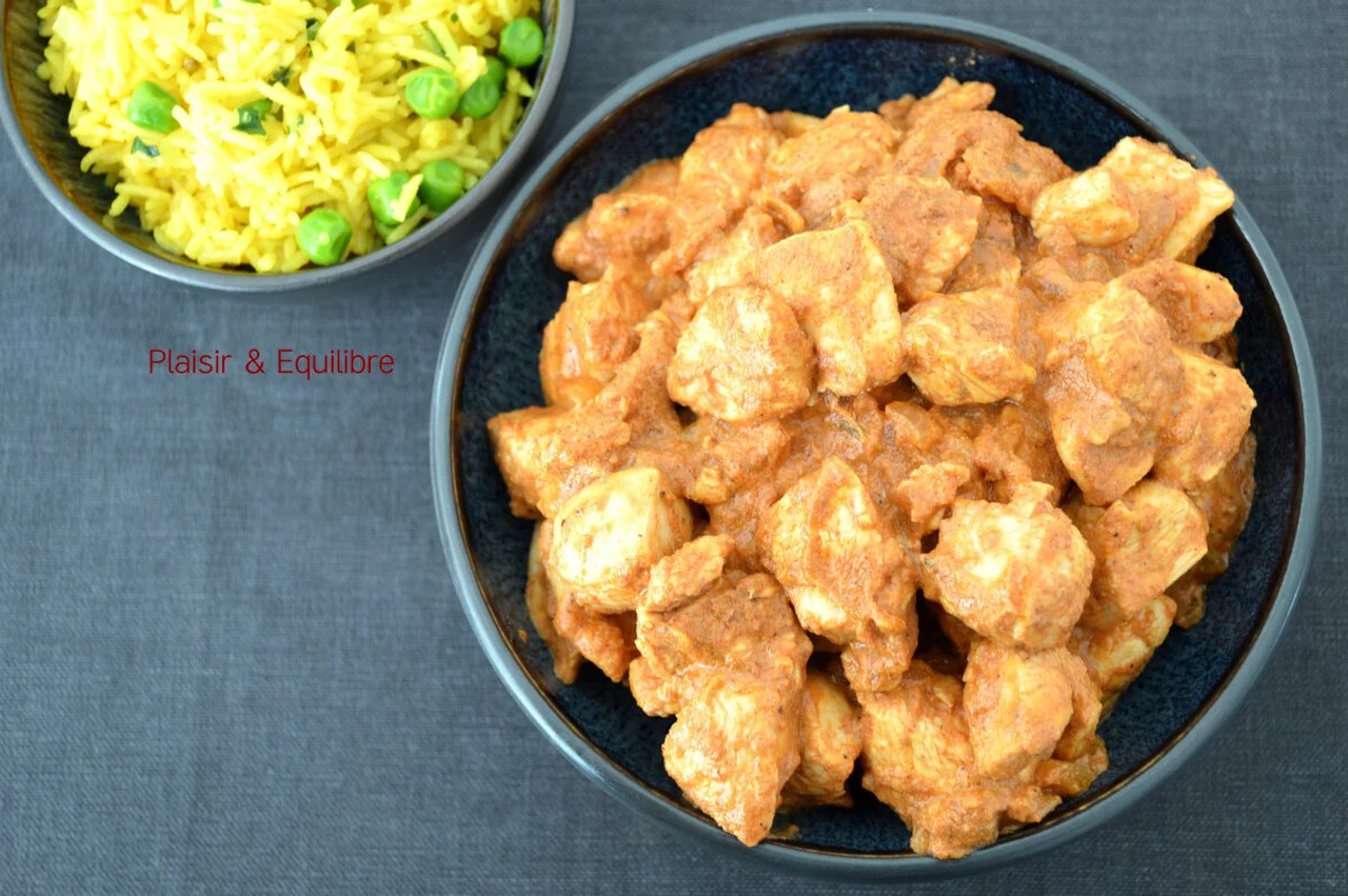Poulet tikka masala