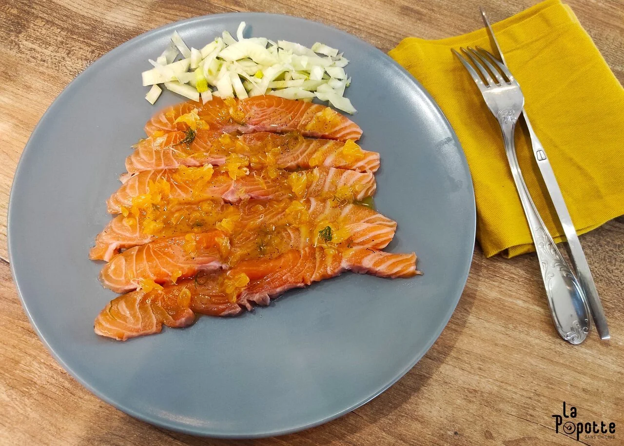 Saumon gravlax