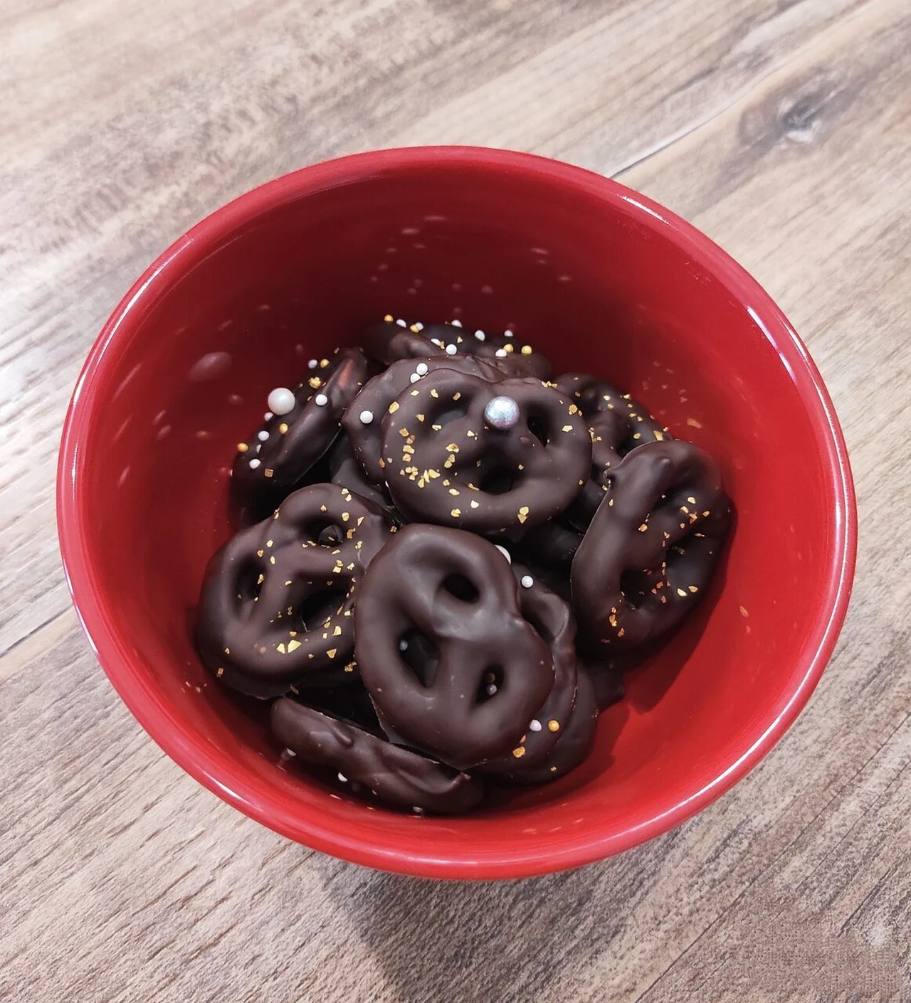 Schoko Brezeln - Bretzel au chocolat