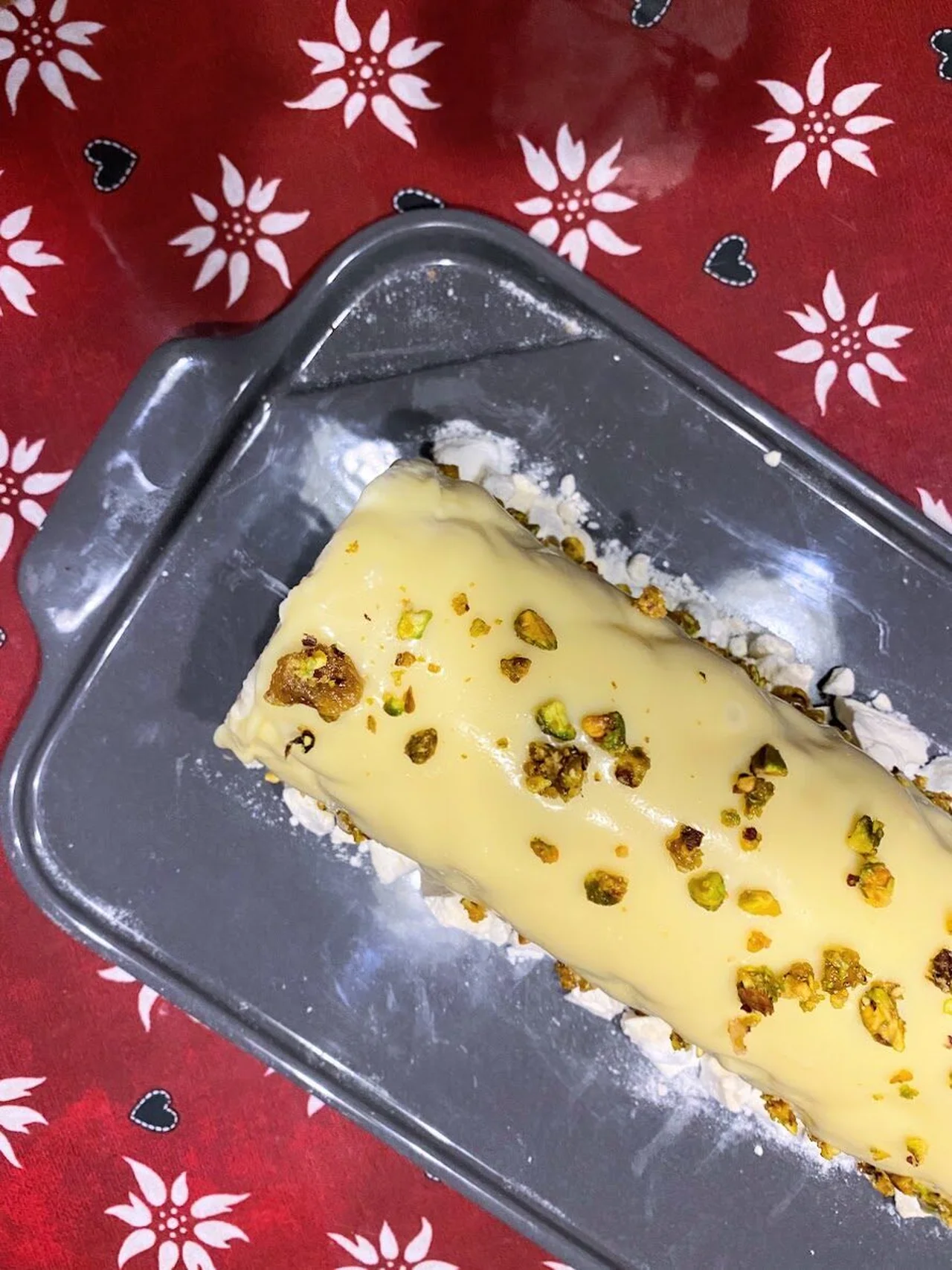 Bûche glacée Irish Pistache