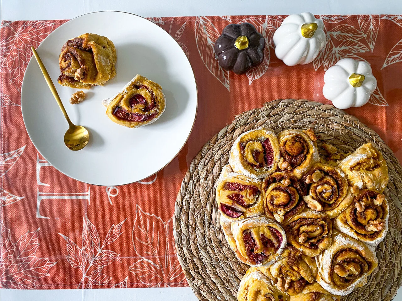 Cinnamon pumpkin rolls healthy