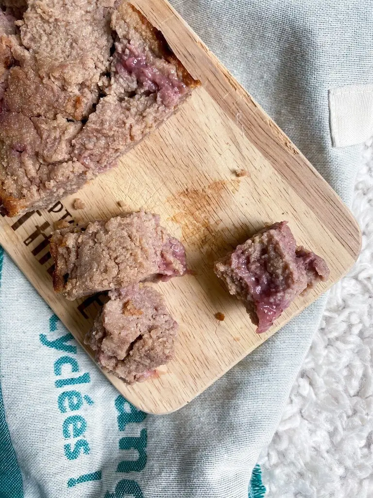 Ultra fondant amandes et fraises vegan