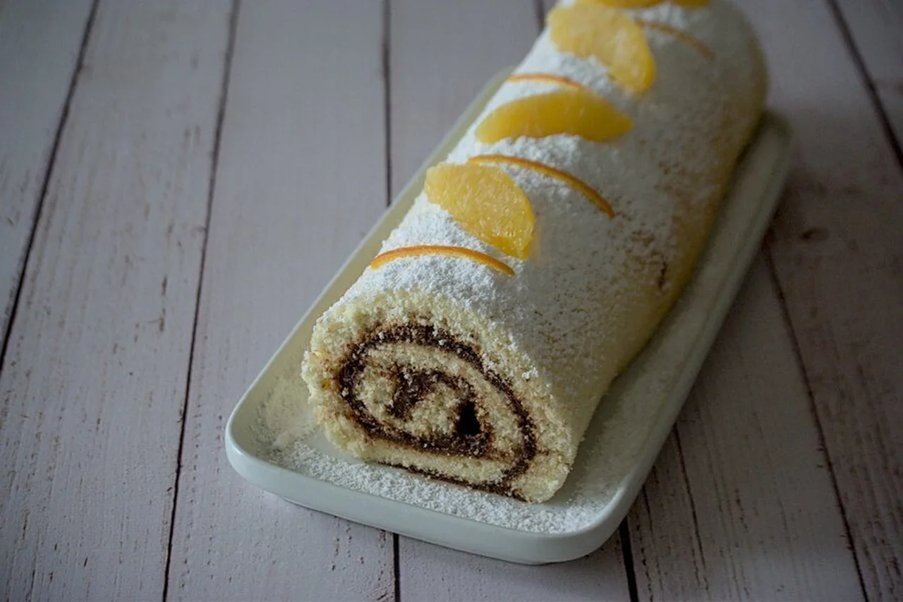 Bûche de Noël Chocolat-Orange