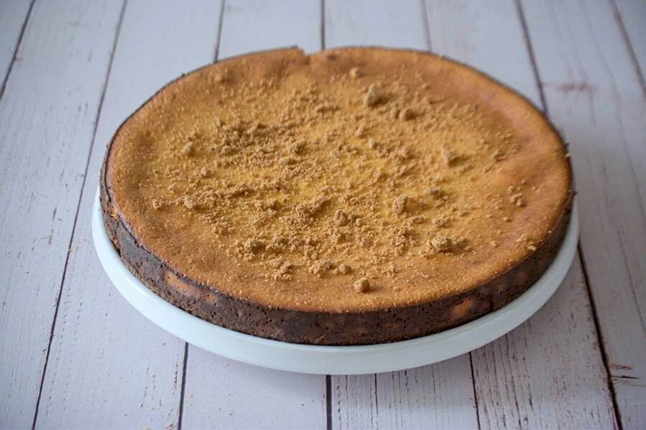 Cheesecake au potiron et aux épices