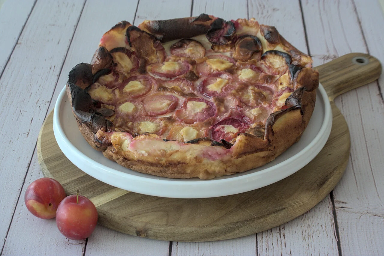 Clafoutis aux prunes