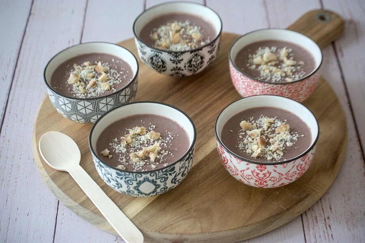 Crème de châtaigne au vin rouge
