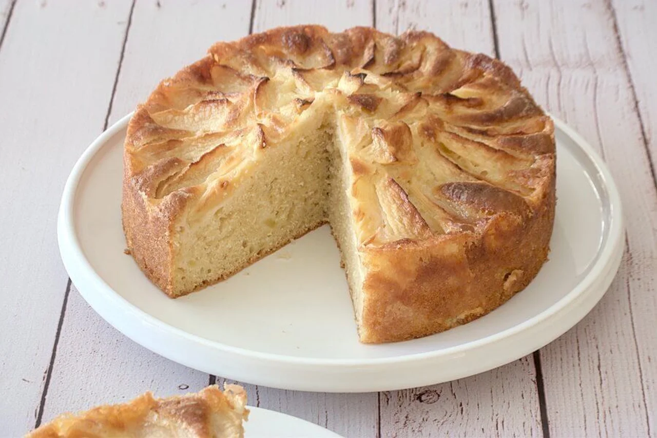 Gâteau aux pommes à l'ancienne