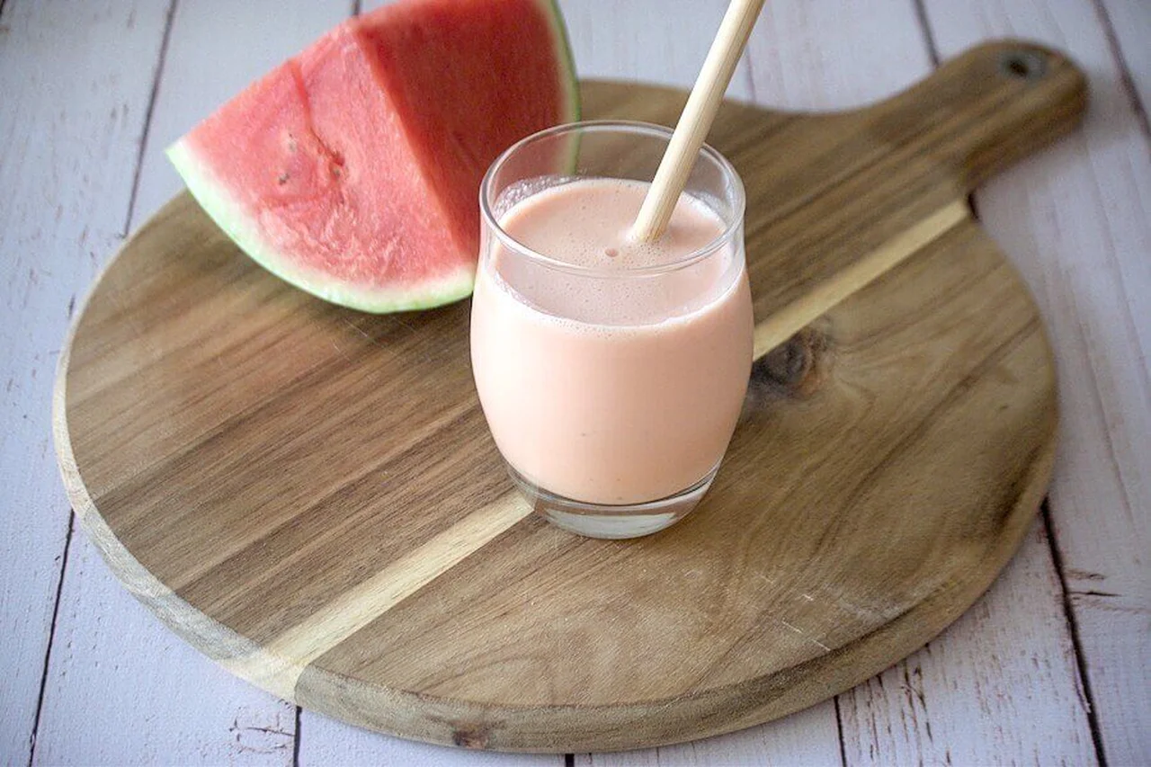 Lassi à la pastèque
