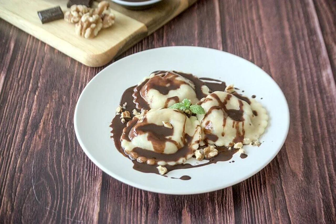 Raviolis épicés au chocolat