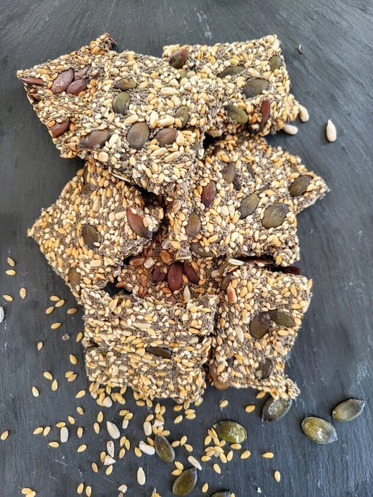 Crackers vegan et low carb