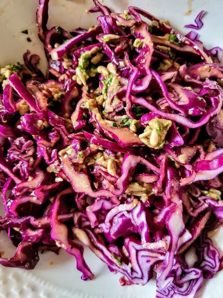 Salade de chou rouge