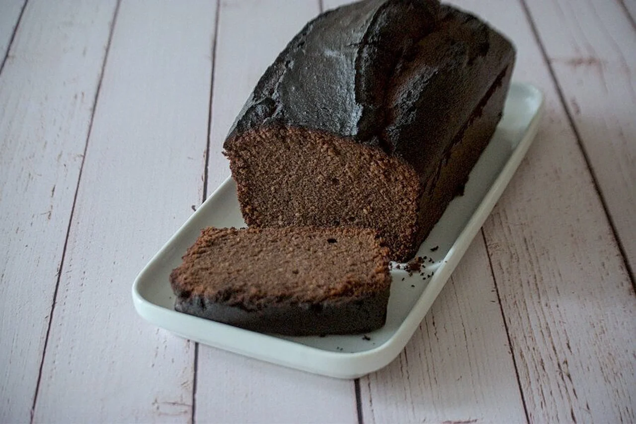 Cake fondant au chocolat au miel IG bas